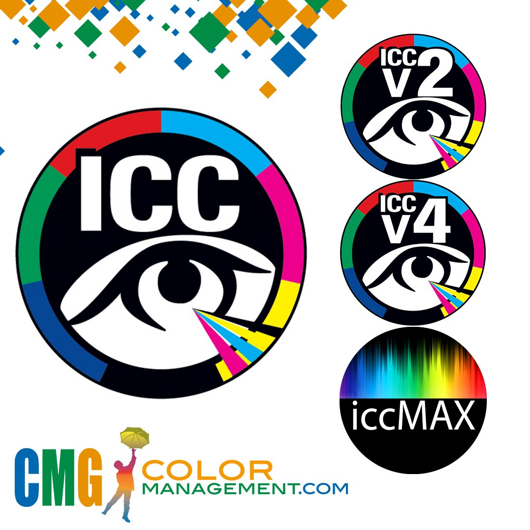 #ThinkTankThursdays with CMG! What’s an ICC profile? It helps ensure accurate color reproduction when scanning, displaying, or printing images. Profiles are essential for color matching. Check out bit.ly/49l4AkX for a more specific answer in their FAQ.  #colormanagement