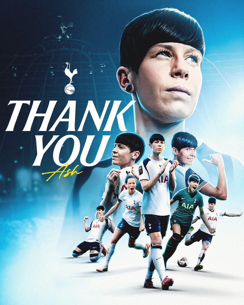SpursWomen's tweet image. Thank you for everything, Ash 🤍