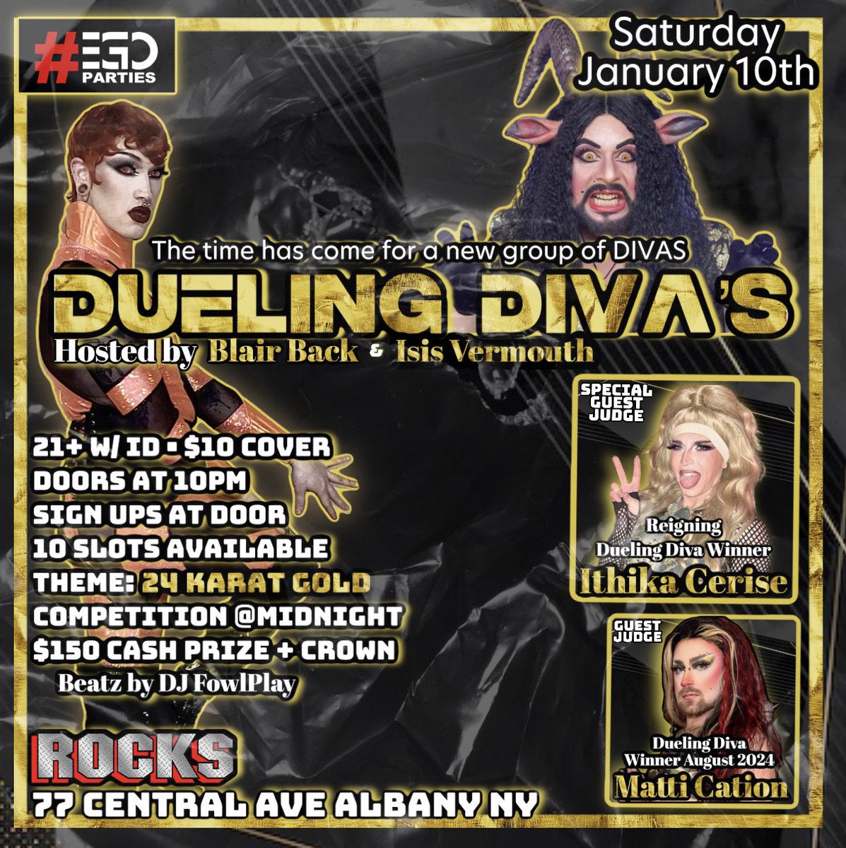 Rocks77's tweet image. #DuelingDivas at #ROCKS77 this weekend