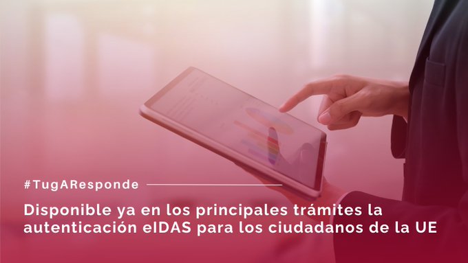 ConsejoGestores's tweet image. #TugAResponde
Desde el 2 de octubre de 2024 se encuentra en funcionamiento en la Sede electrónica de la AEAT la autenticación #eIDAS, permitiendo que los ciudadanos de la UE puedan acceder a los principales trámites tributarios.
🔗f.mtr.cool/brfqdpzklu