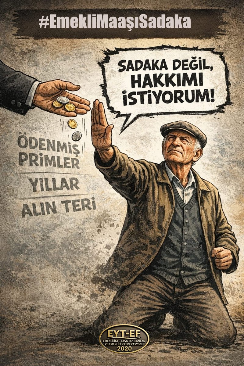 🟥EMEKLİLER İÇİN 
🟥YAŞAM HAKKI ÇAĞRISI ‼️

#EmekliyeYaSeyyanenYaSeçim
#5000KısmiyeYaYasaYaSeçim

Emekli maaşları artık sosyal bir sorun değil, yaşam hakkı meselesidir‼️

<a href="/herkesicinCHP/">CHP 🇹🇷</a> nin
<a href="/TBMMresmi/">TBMM</a> nde başlattığı #Emekli Maaşı eylemini;

Emeklilerin insanca yaşam talebinin