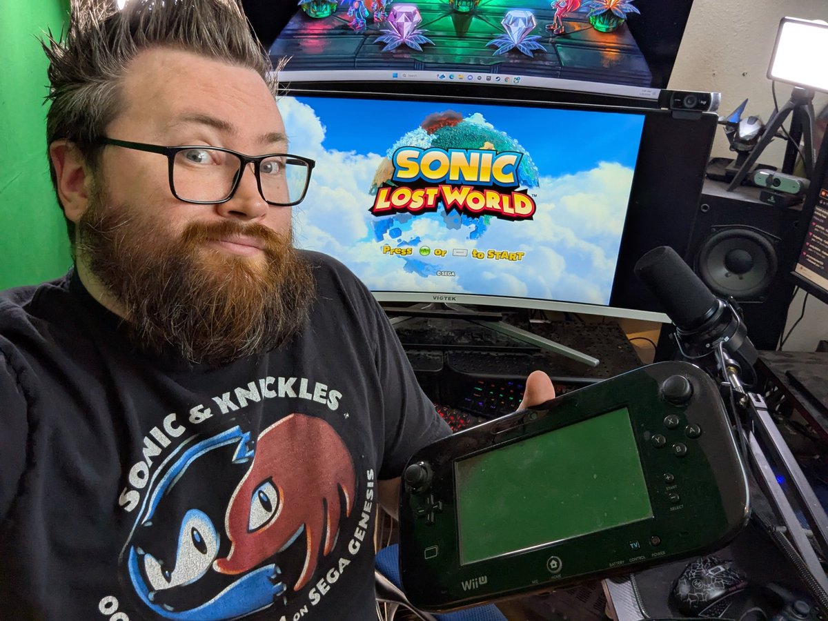 No longer a Wii U exclusive! It's Sonic Lost World with ALL the DLC, NiGHTS, Zelda, Yoshi, everything! LIVE NOW at twitch.tv/BrentZone