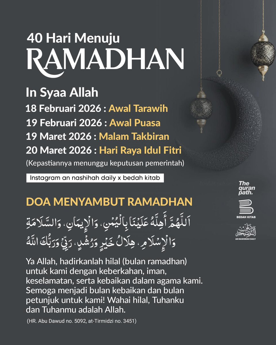 Jangan lupa hutang puasanya