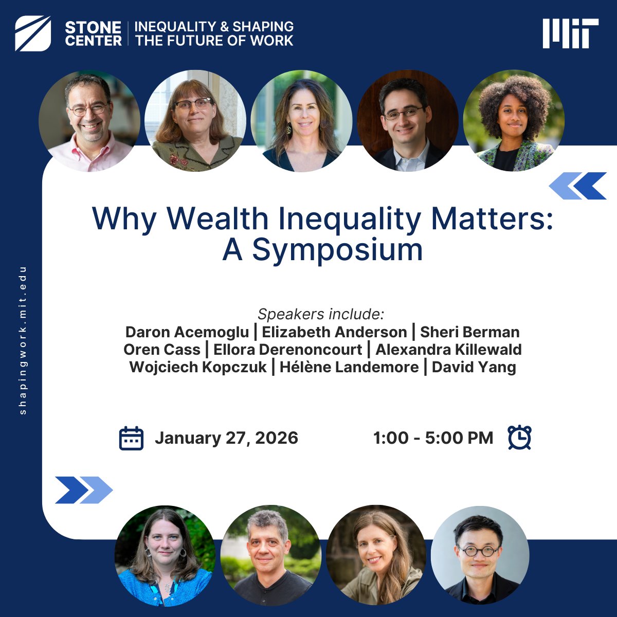 MIT Stone Center on Inequality & Shaping Work tweet media