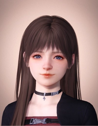 Drawing of my mc vs in game 💜

I like to draw her muscular 💪