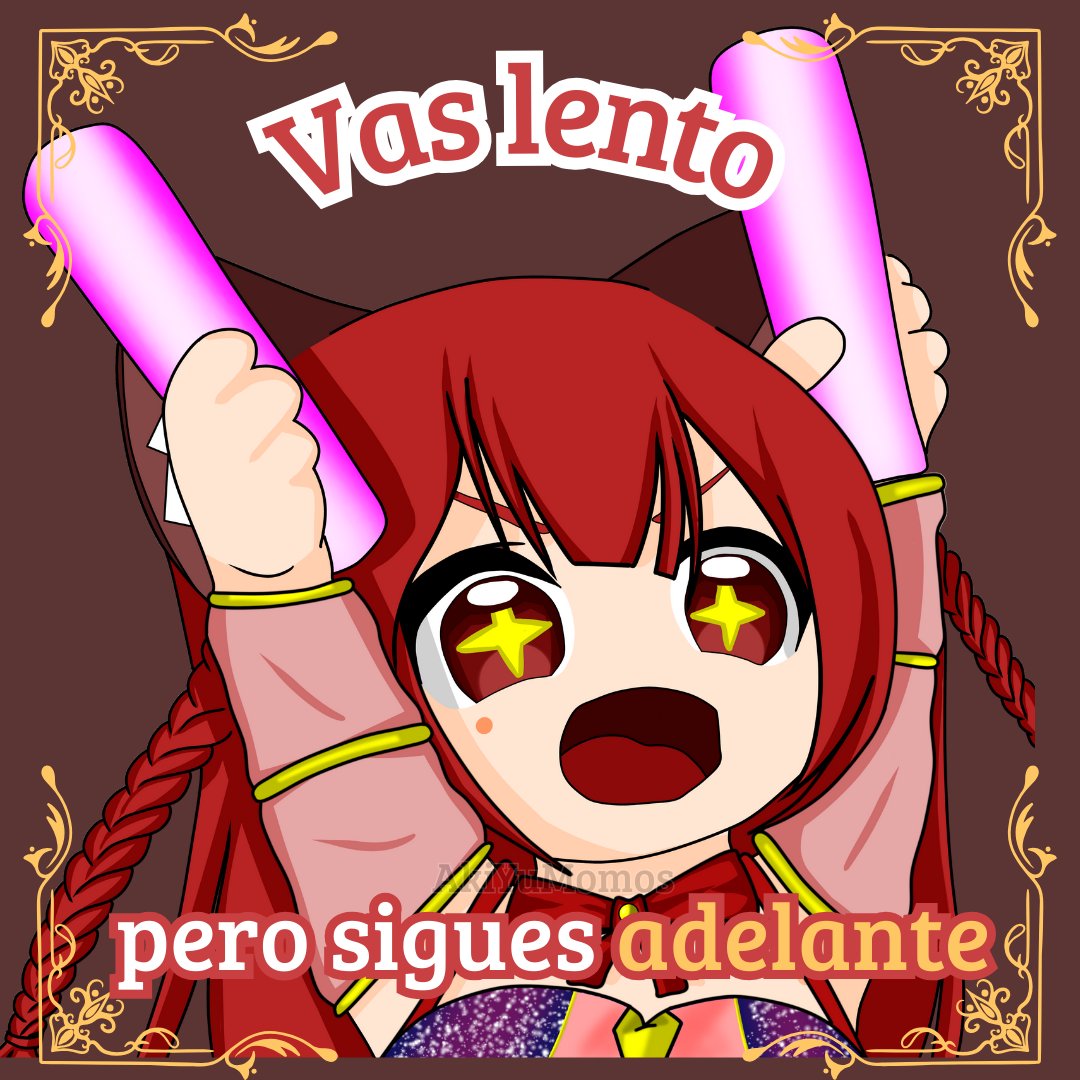 AkiYuStudio's tweet photo. Tu sigue adelante!!! UwU๐ฅฐ๐ฅฐ๐ฅฐ
#AkiMomos #AkiYuVT #inspiracion #Motivacion #peruana #Vtuber #VtuberES https://t.co/iUnHD7ArGs