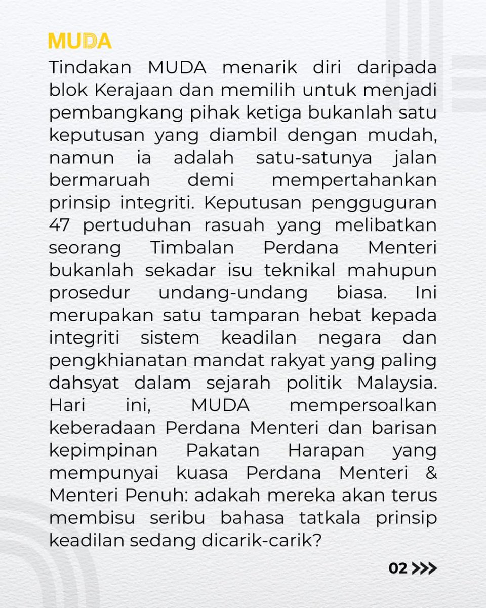 Parti MUDA tweet media