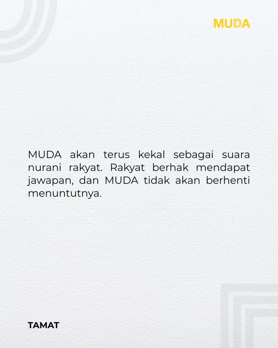 Parti MUDA tweet media