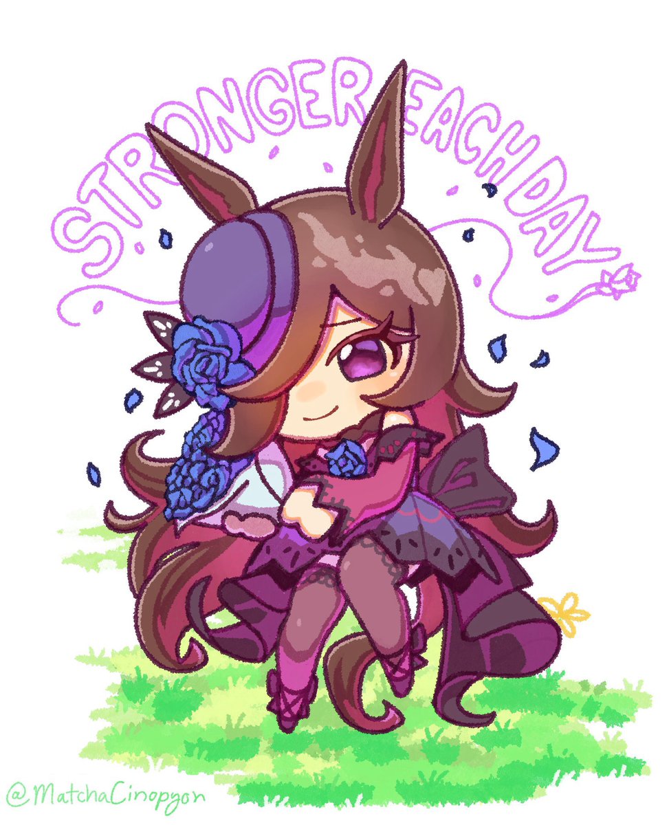 MatchaCinopyon's tweet image. She is THREE grains tall