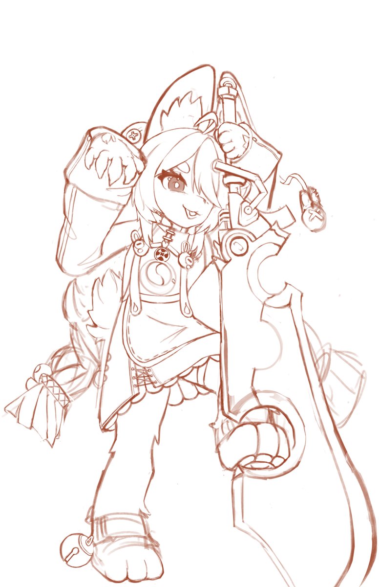dewrongnumbers's tweet photo. Little WIP i'm doing for now, trying some fanart this time!
#Zhao #zzzero #ZenlessZoneZero #WIP https://t.co/HsNIv3cg5f