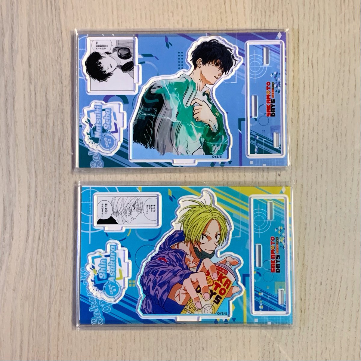 enemyofgo's tweet image. พร้อมส่ง❗️

แสตนวันเกิด นัตสึกิ / ชิน 2025

➖ ชิ้นละ 590 บาท

📮 รับคู่ส่งฟรี

✅มือ 1 ทุกชิ้น
🏷️ รับผ่อน/มัดจำ 
#ตลาดนัดsakamotodays #ตลาดนัดsakamoto #ตลาดนัดซากาโมโต้ #ตลาดนัดซากาโมโต้เดย์ #gogoinstock