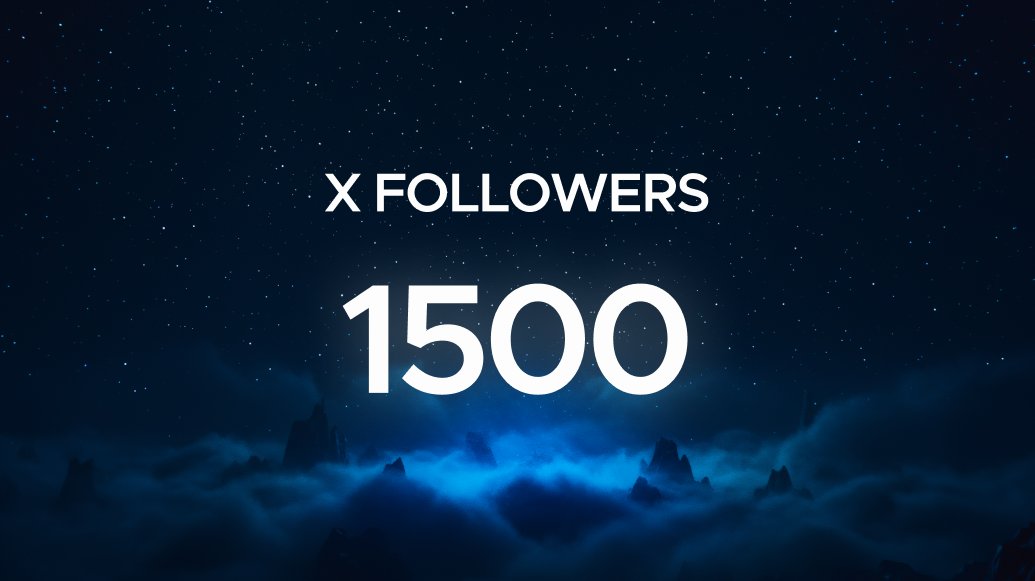 We just hit 1,500 followers on X — thank you.

To celebrate, we’re giving away 1,500 NIGHT tokens.

To enter:
• Follow the account
• RT this post
• Tag some true Midnight believers

Midnight DeFi is coming. 

Atlas will lead from the front.