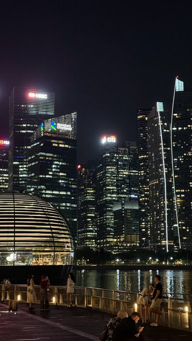 randydavis249's tweet photo. Singapore Flyer: Soaring high for a 360° view of the glittering skyline. https://t.co/ZCAtp7u7ct