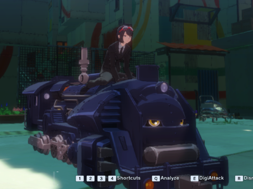 One reason why I love Digimon Story Time Strangers...

they let me ride the TRAIN!