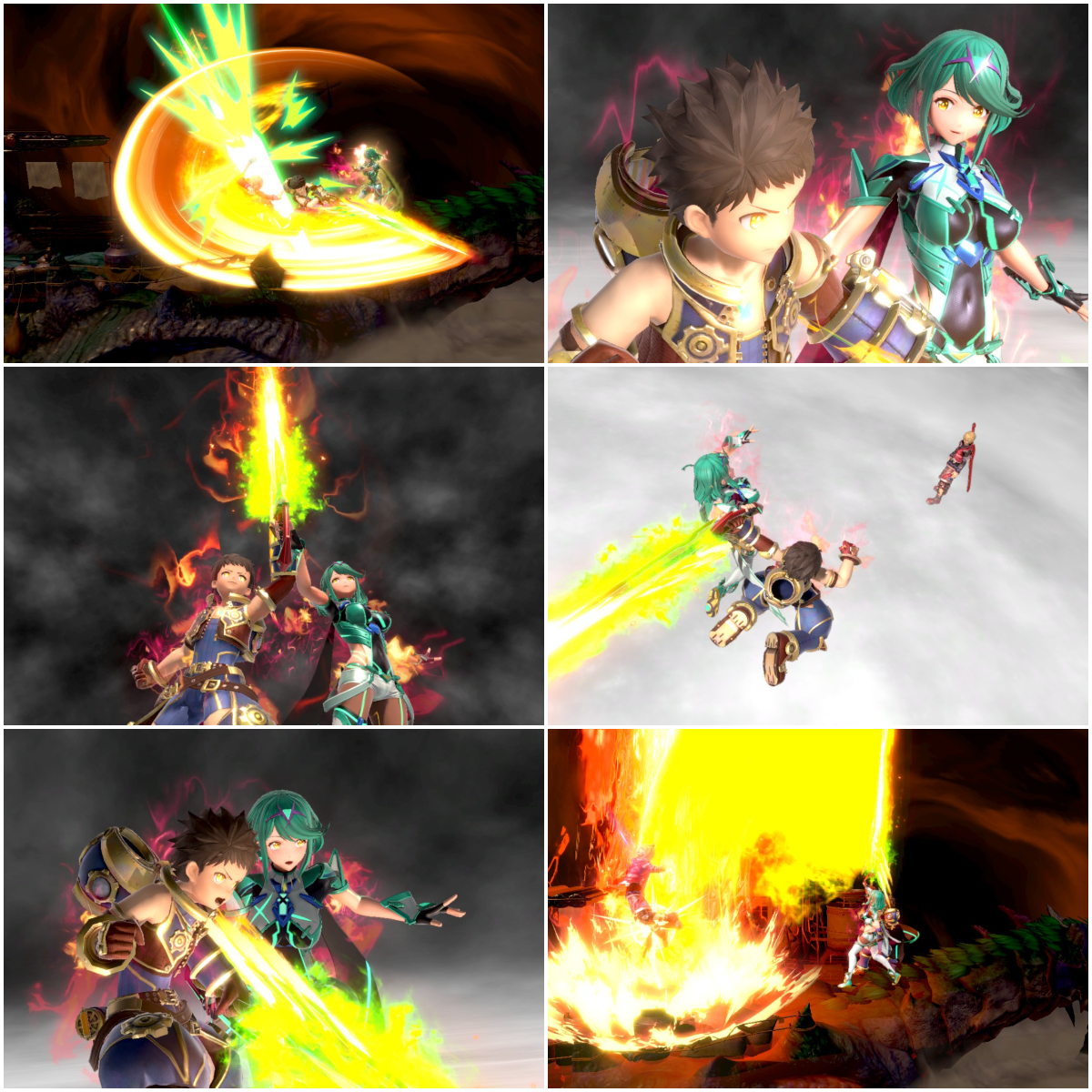 スマブラSP】ホムラ 最後の切りふだ ☆バーニングソード レックス