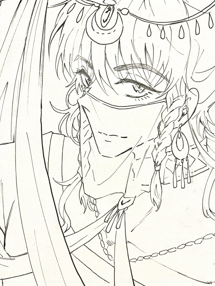 三枚目も描いてます 