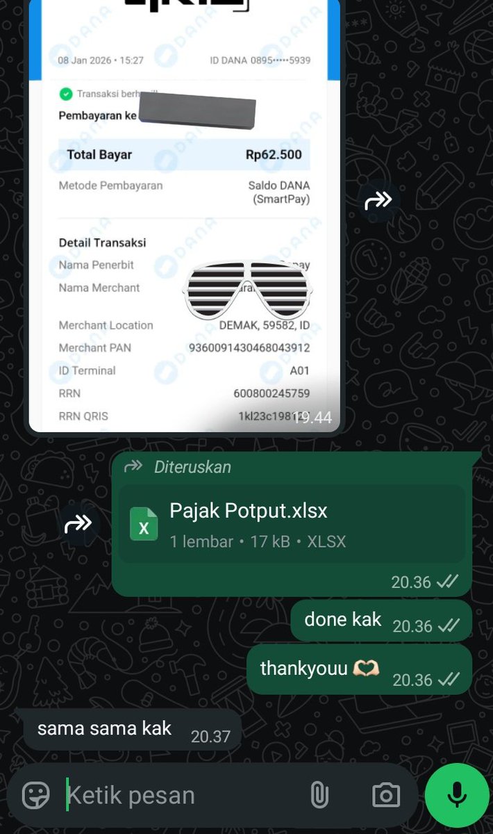 studywint's tweet image. 🚨OPEN JOKI ALERT🚨
Deadline tugas bikin pusing?🤯 Serahin aja ke ahlinya!
✅ Akuntansi&amp;amp;Perpajakan
✅ Siklus Akuntansi 
✅ Tugas&amp;amp;Pengetikan, Perapihan 
✅ PPT, sertifikat, portofolio
✅ Edit foto &amp;amp; video

💸 Mulai dari 2k
📩 wa.me/628979001296

#openjoki #jokitugas #zonauang