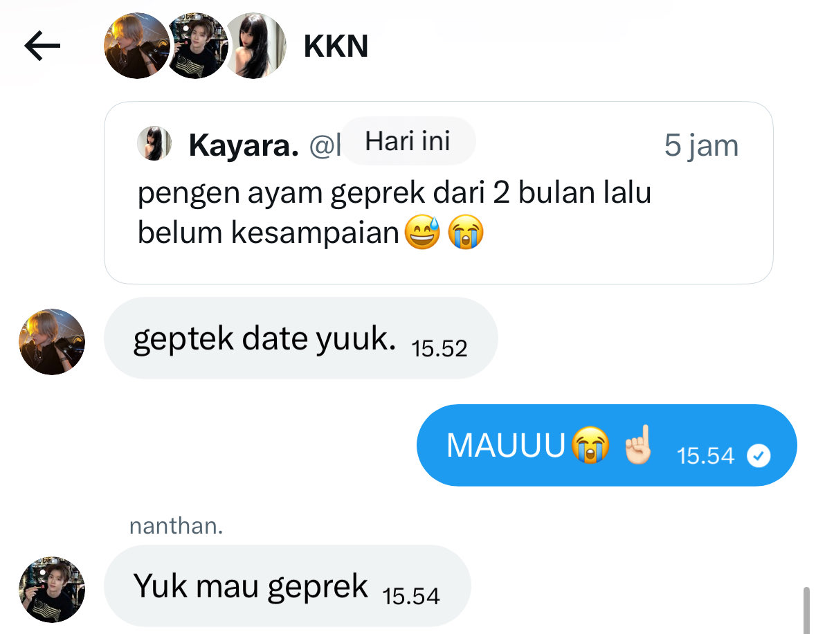 hekyie's tweet image. from this to this! 🐓👊🏻💥🍚🍗🌶️♨️
thankyou abang-abang sudah memenuhi bm ayam geprekku. 😣☝🏻❤️‍🔥