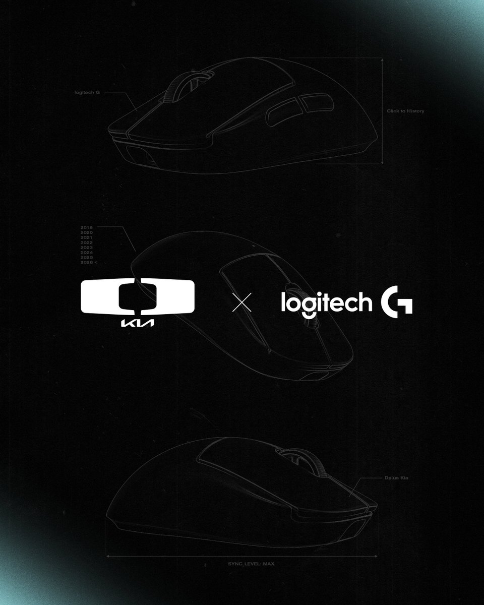 Dplus KIA와 Logitech G 파트너십 관련 이미지