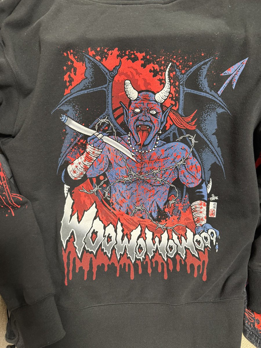 年末に買ったアパレルでこれがあった！ 葛西純選手のパーカー 2025年は