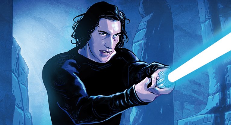 New official art of Ben Solo for Star Wars Unlimited