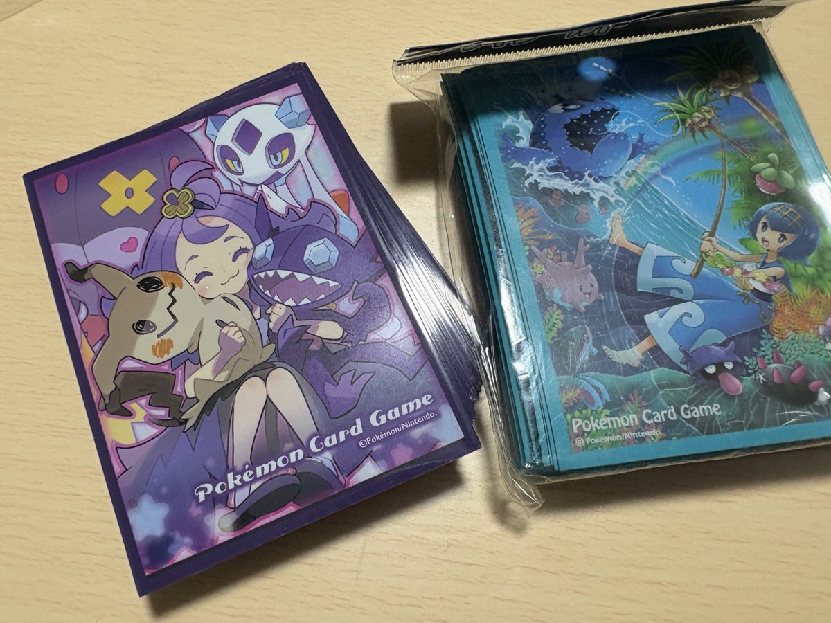 アセロラ　スリーブ　未開封 3セット目になる予定のアセロラちゃんスリーブ届いた〜 おまけに俺