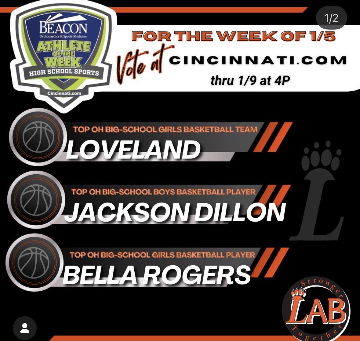 Loveland Girls Basketball 🐾 🏀 tweet media