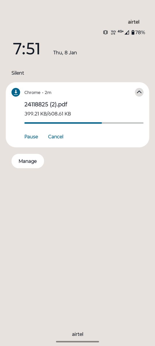abhisingh0405's tweet photo. Ye dekho airtel ka network...600kb. Ka pdf download hone m 5 min lag rha hai....kis tarah ka service de rhe hai ye log ..or main complaint kar kar ke thak chuka hua phir v ye log ... problem solve nie kr rhe hai...
@Airtel_Presence @airtel @airtelindia @airtelindia @TRAI https://t.co/5MZVq0vYDJ