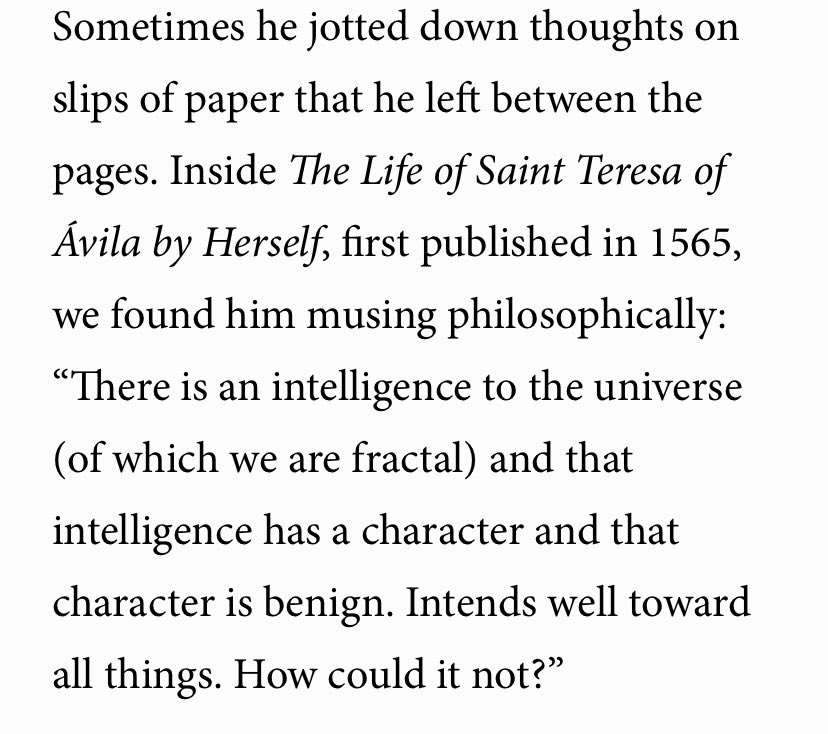 Cormac McCarthy on God (he apparently changed his mind about the existence of God on a daily basis):