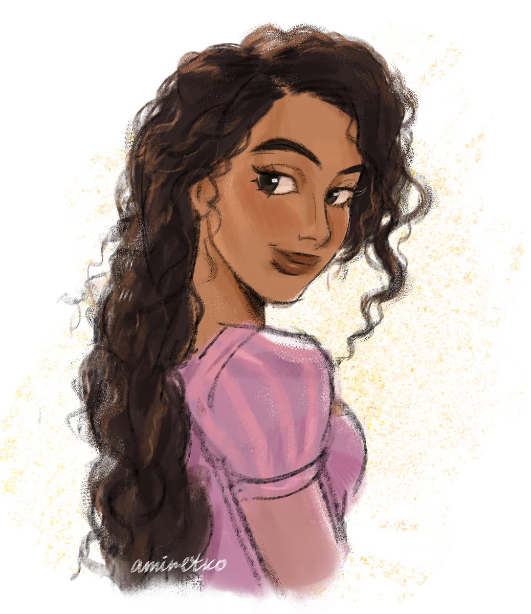 mourning desk rapunzel