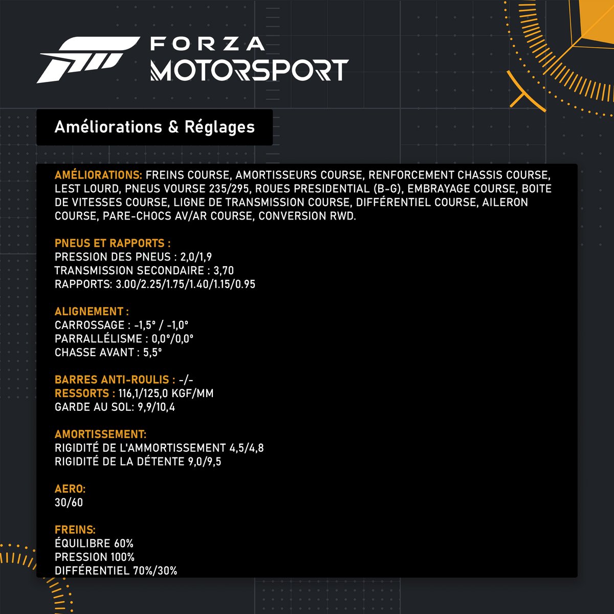 Forza Motorsport en Français tweet media
