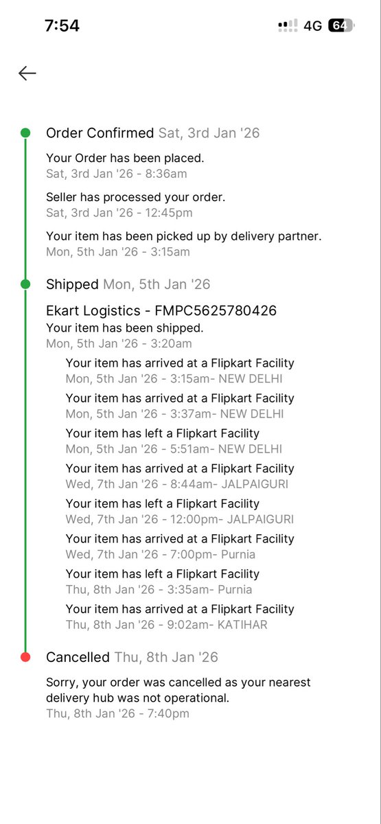 Singh8Vimal's tweet photo. @Flipkart @flipkartsupport could you please check this since I am not able to understand your actual reason of cancellation https://t.co/iikvD4jZqQ