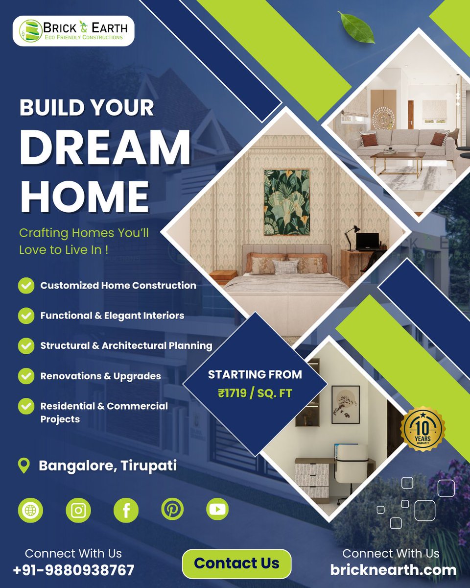 bricknearth's tweet photo. Thinking of building your home?
We take care of planning, structure, interiors, and execution — so you can enjoy a space that truly feels like home.

📍 Bangalore | Tirupati
📞 +91 98809 38767
🌐 https://t.co/fFoXaCCA1t
#bricknearth
#dreamhome https://t.co/dN3chWvgmf