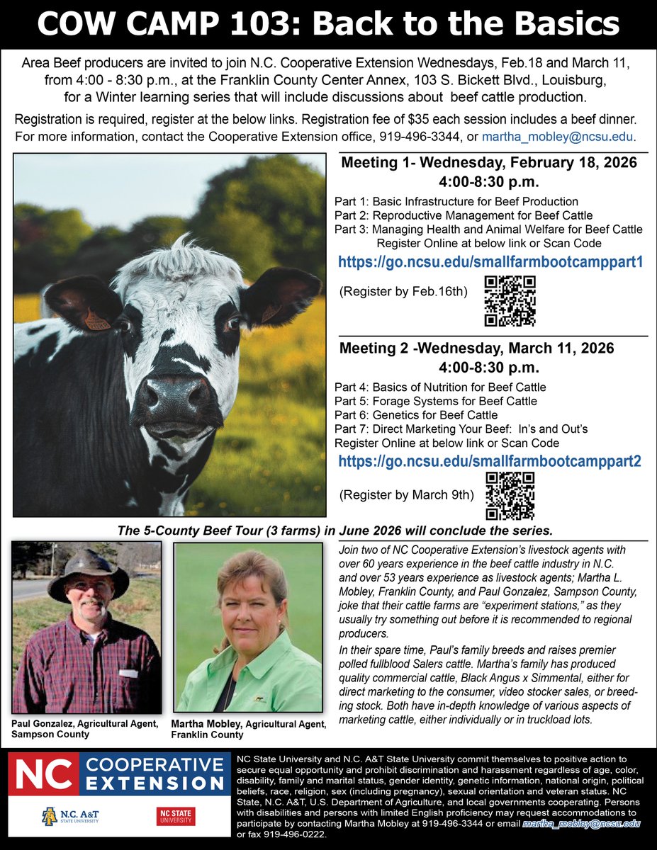 N.C. Cooperative Extension, Franklin County Center tweet media