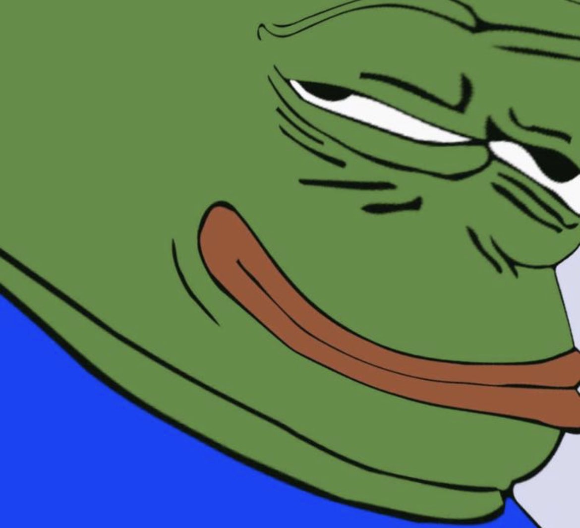 I see pepe is holding up very well this morning.