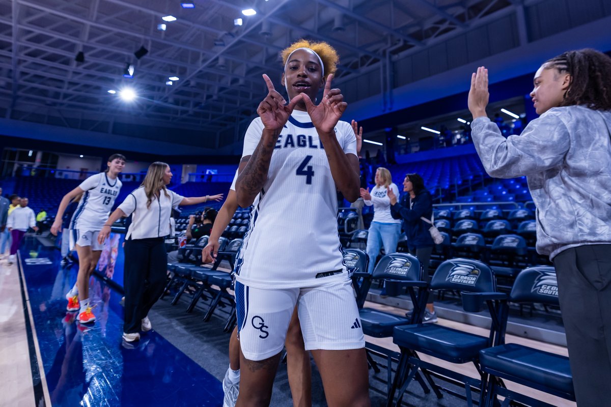 ICYMI: After last night's 78-70 win over JMU, the Eagles' 11-4 start is tied for best 15-game start to a season (2022-23) as an NCAA member, &amp; the 4-1 conference start is the best Sun Belt start ever, as well as the best conference start for GS since 2007-08

#HailSouthern