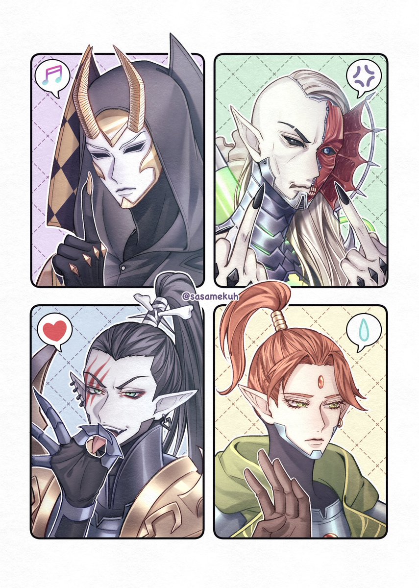 Hello friends, I want to get on Vgen but it requires 20RT+100Likes for this post🥹here're some of my artworks. Warhammer community pls help me out and give me strength to reach the goal!🙏😭
#VGenCode #warhammer40k #warhammer