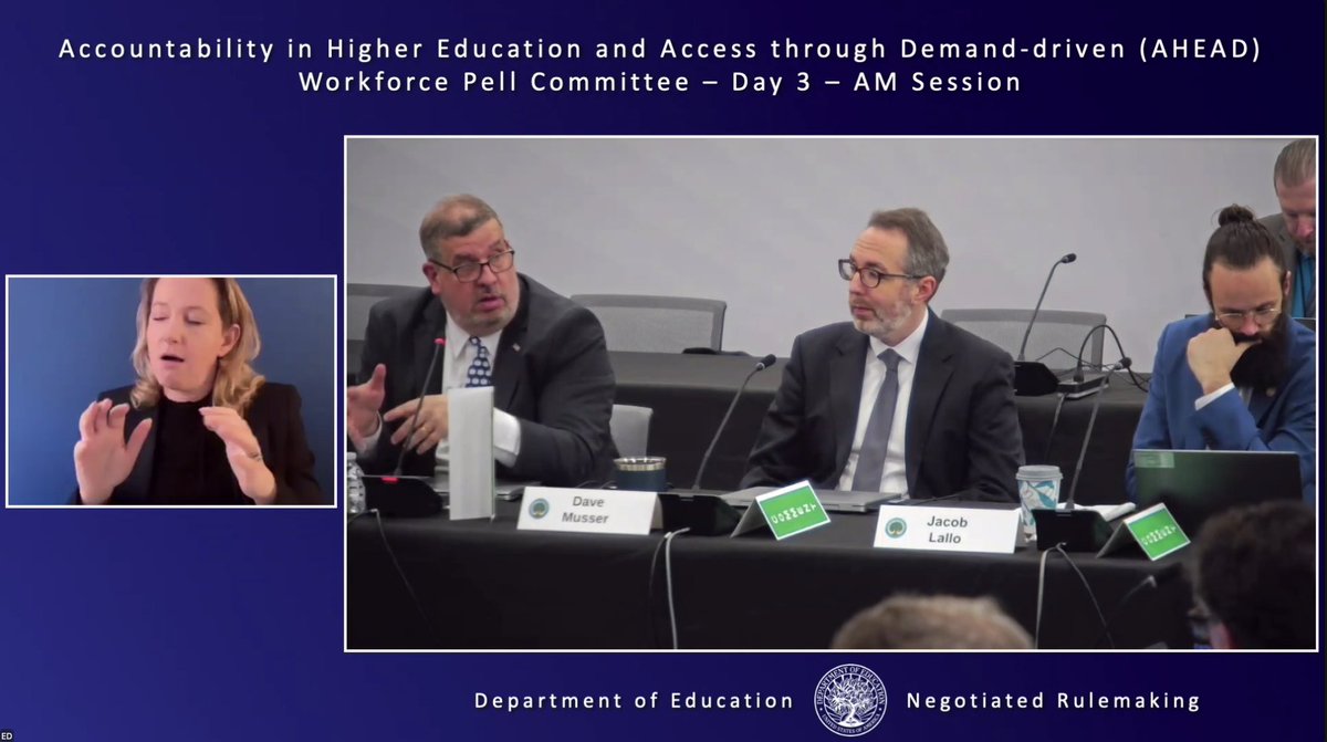 nasfaa's tweet image. AHEAD Committee Discusses Details on New Earnings Accountability Reporting Requirements, Appeals Process

Wednesday's session continued working through the proposal from ED regarding institutional reporting requirements and the appeals process: ow.ly/ITTY50XTq8T