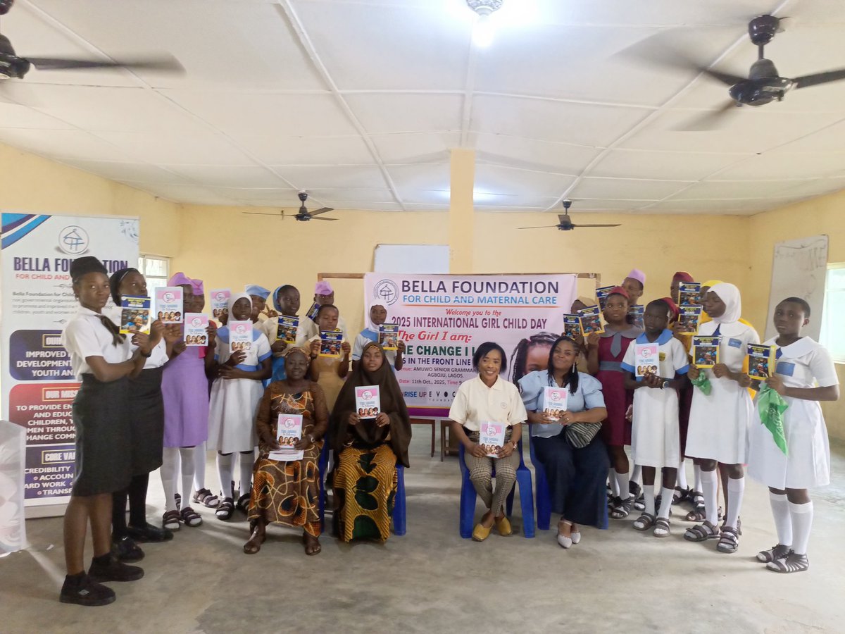 BEFCAMC2015's tweet photo. GIRL CHILD MATTERS
Our girl child day event was a reminder that educating, protecting, and empowering girls is a key to building a better tomorrow.

#girls #speakout #womenempowerment #girlsempo https://t.co/lYAK38Qrrl