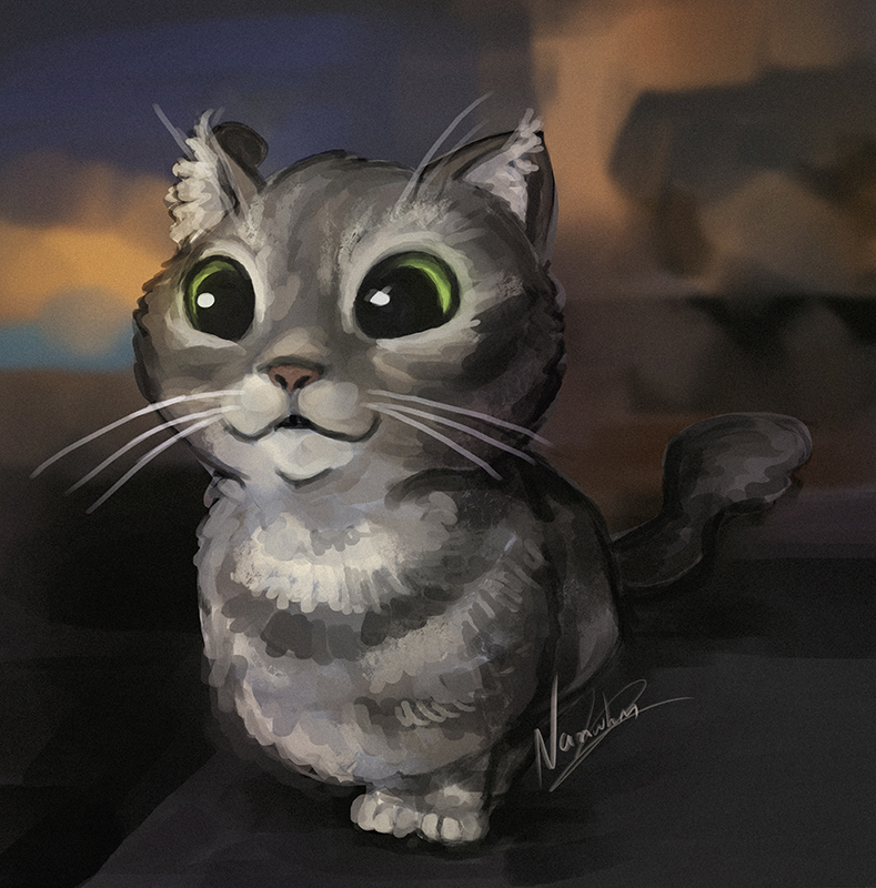 Petit entrainement avec la photo de <a href="/Shardiel/">Shardiel, le streamer aux chats</a>, merci à toi !✨
J'en ferai d'autres pour m'entrainer alors n'hésitez pas à me partager les votre sous mon précédent post !

#cat #chat