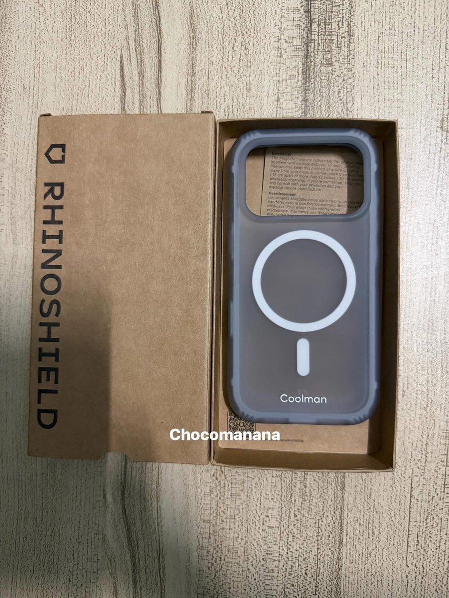 TchManPowerUp's tweet photo. ส่งต่อเคส Rhinoshield รุ่น AirX สำหรับ iPhone 17 Pro สั่งก่อนช่วงปีใหม่ ได้รับของวันนี้
- 1500 รวมส่ง 
- ขายเพราะสั่งมาผิดรุ่น
- มีสกรีนเพิ่มด้านล่าง 1 ตำแหน่ง
สนใจinbox /line : iammanana
#ส่งต่อเคสไอโฟน #ส่งต่อเคสไอโฟน17pro #เคสไอโฟน #เคสiphone https://t.co/YZnoN0qoba