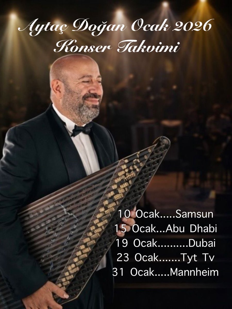 Ocak Ayı Konser Takvimi