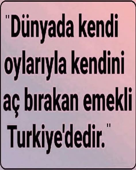 Size verilmeyen para...sAvunma sanayisine gitmiyor.
Faizcilere aktarılıyor
Servet transferi

#EmekliyiEzeniktidardır