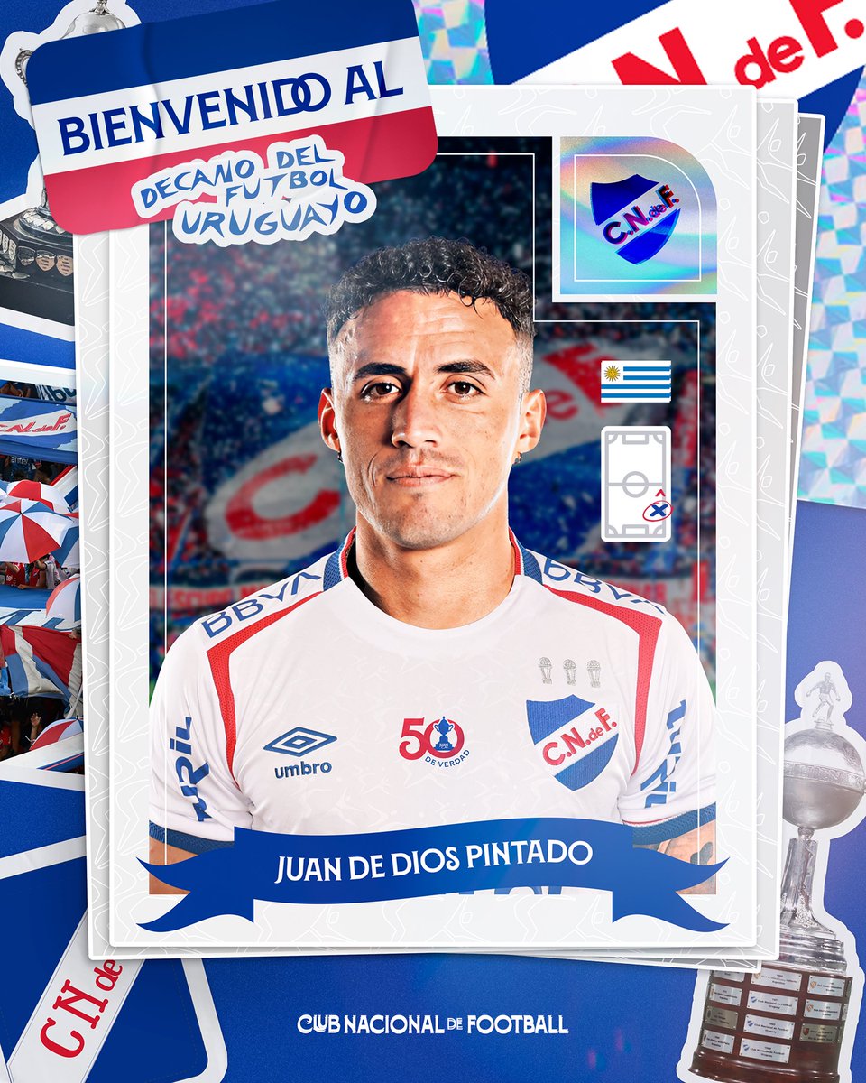 Uno más para el Decano ✔️

🆕 ¡Bienvenido al Campeón Uruguayo, Juan! 🙌🏼