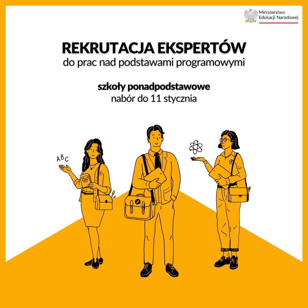 Ministerstwo Edukacji Narodowej tweet media