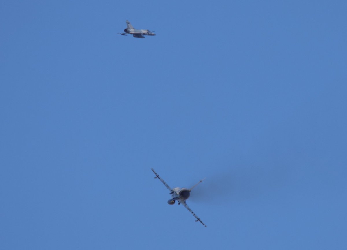 Delta Force! #HAF #Mirage2000_5 #Rafale