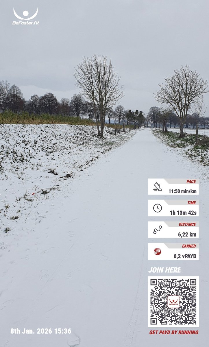 MarcusL58438855's tweet image. Every step counts, especially in winter.
Not fast, but steady.

Use referral code "GTDTIG" for Bonus.
Be fit. Be fast. Get PAYD.

#befasterfit #PAYD #BFHT