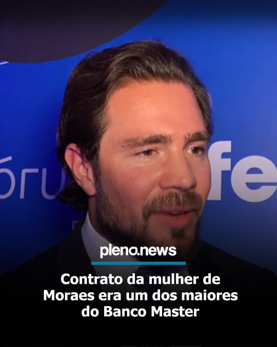 <a href="/STF_oficial/">STF</a> O Banco Master desembolsou R$ 500 milhões para pagar advogados, sendo o escritório de advocacia de Viviane Barci, esposa de Alexandre de Moraes, um dos que mais receberam. Foram cerca de R$ 129 milhões só para o Barci de Moraes Advogados.