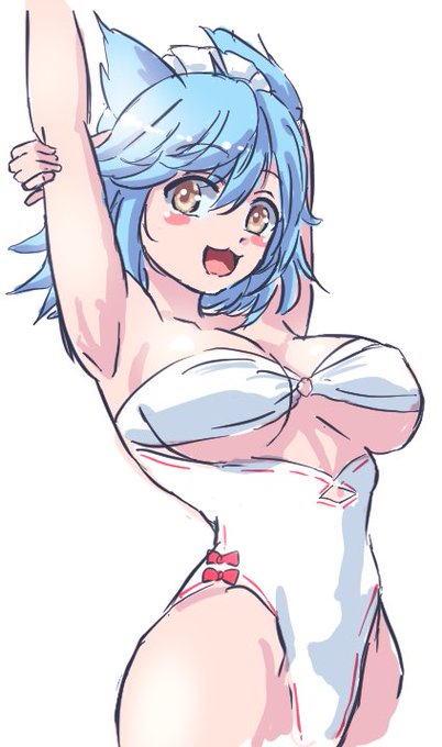 吹雪
ゆったりとした服を多く着ているが、実はかなりスタイルの良いことがわかっている子
運営ははよスチルにある水着を実装すべき 