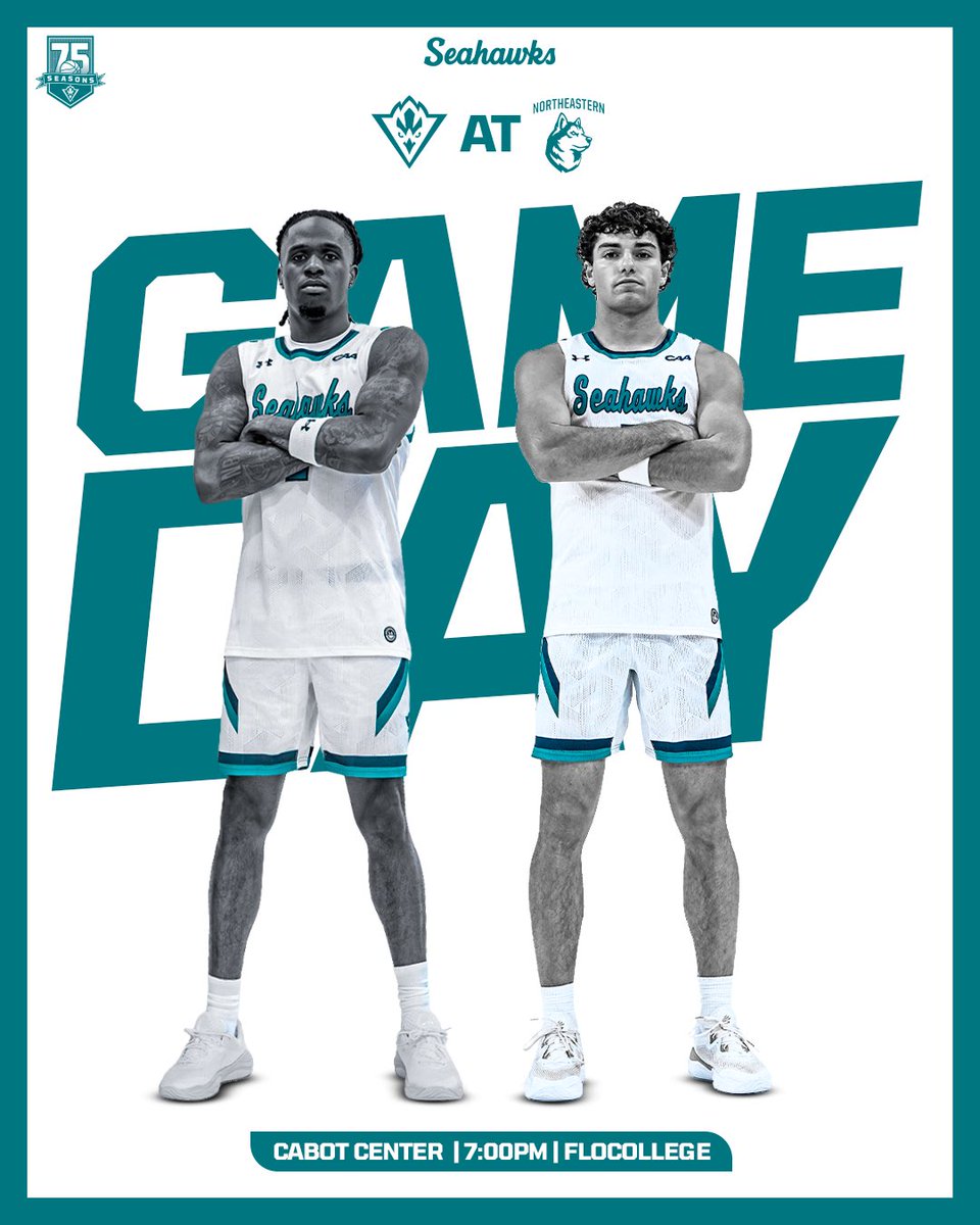uncwmenshoops's tweet image. Road test against the huskies⚡️

7PM EST on FloCollege📺

#BleedTeal